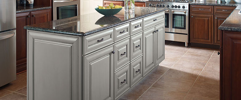 Diamond kitchen cabinet design